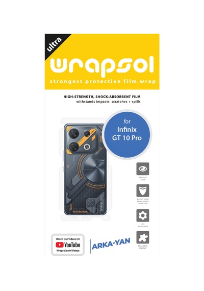 Infinix Gt 10 Pro Arka Ve Yan Koruyucu Poliüretan Film