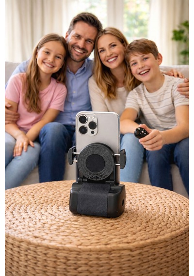 Vissona Goshot Trio Kumandalı Uzaktan Selfie Kiti Bluetooth Telefon Tutucu Çok Fonksiyonlu Çekim Aparatı