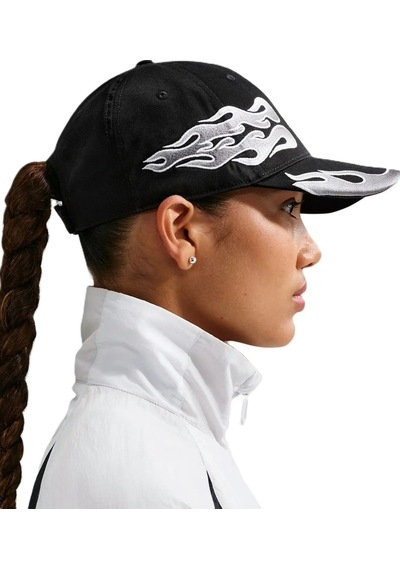 Nike Club Structured Og Flame Cap Black Unisex Şapka Siyah