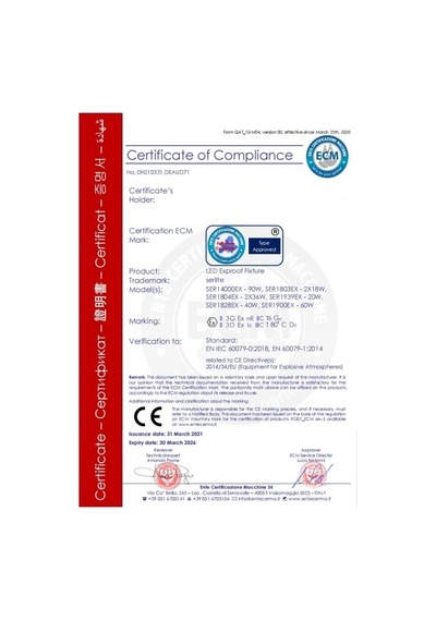 Ex-proof ATEX 2x36W balastlı ZONE 2 fluoresan aydınlatma armatürü