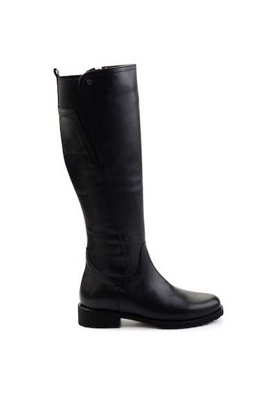 Bambi Siyah Leather Kadın Çizme K03750150503 Siyah