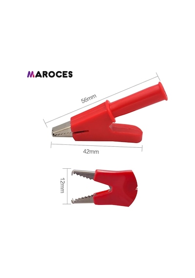 Ic-243A 4Mm Banan Jak Girişli Krokodil Wd1096 1 Takım K/S