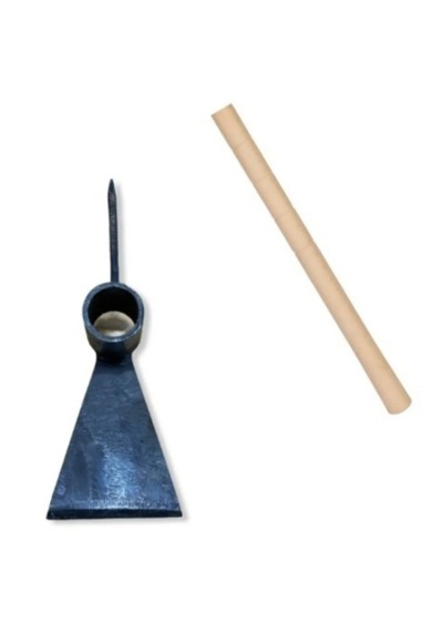Sürmene Çift Taraflı Baltalı Kazma - Dövme Çelik Saplı