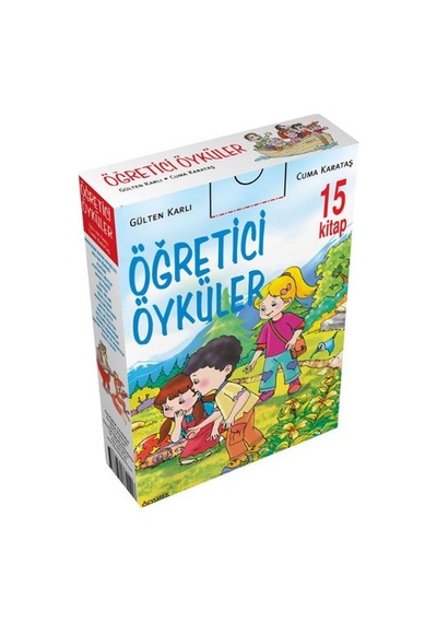 Öğretici Öyküler - 15 Kitap Takım - Gülten Karlı -  Cuma Karataş - Özyürek Yayınevi