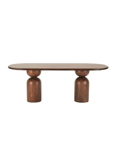 İmperial İtalyan Still Oval Ahşap Yemek Masası 80x180 Ceviz İmperial İtalyan Still Oval Ahşap Yemek Masası 80x180 Ceviz