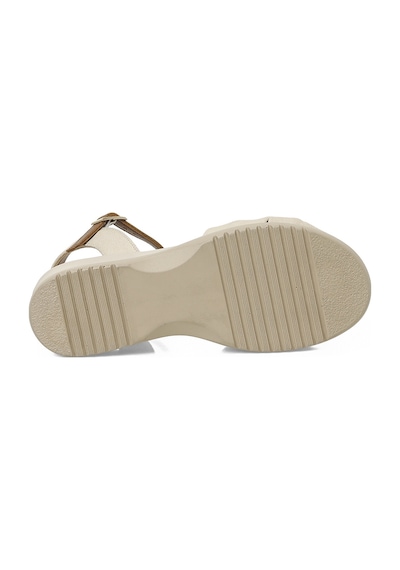 Polaris 327558.z Bej Kadın Dolgu Topuk Sandalet 000000000102251220