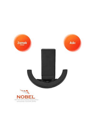 Palmiye Lüks Askı, Metal, Vestiyer Askı, 120 Gr, Dolap Askılık, Duvar Askılığı, Mat Siyah Vidalı
