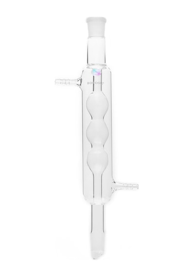 Cam Soğutucu Bullu - 200 Mm - Allihn Çift Şilifli - 29/32 - 29/32