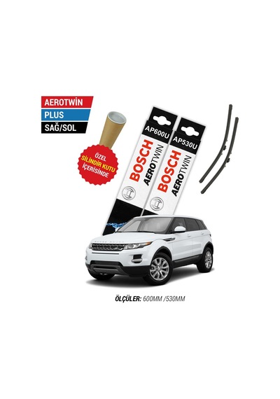 Bosch Aerotwin Plus Range Rover Evoque Silecek Seti (2012-2018)