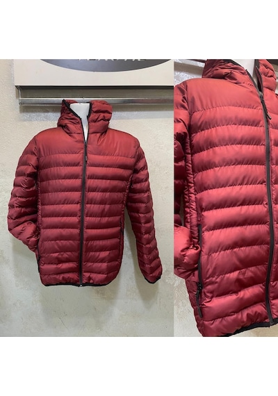 Calzare Erkek Şişme Mont - Bordo