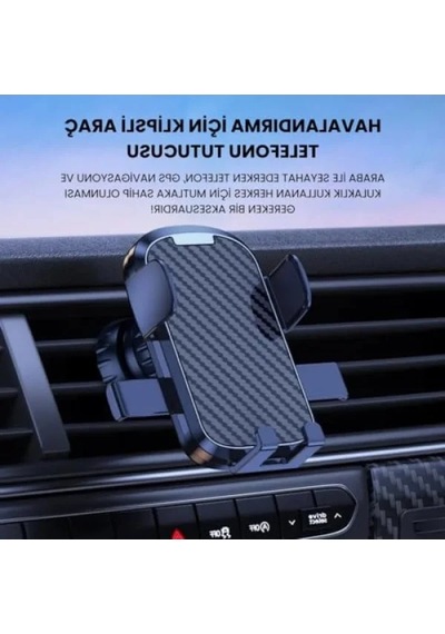 Klipsli Araç Havalandırma Telefon Tutucu 1