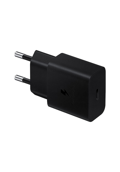 Samsung Uyumlu 15W PD Type-C To Type-C Şarj Aleti Siyah