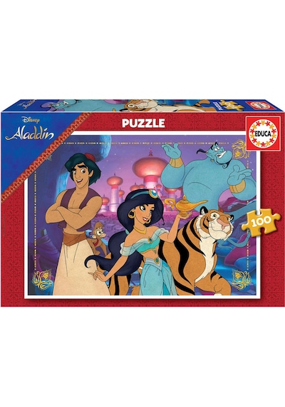 Educa Çocuk Puzzle 100 Parça Aladdin 18639