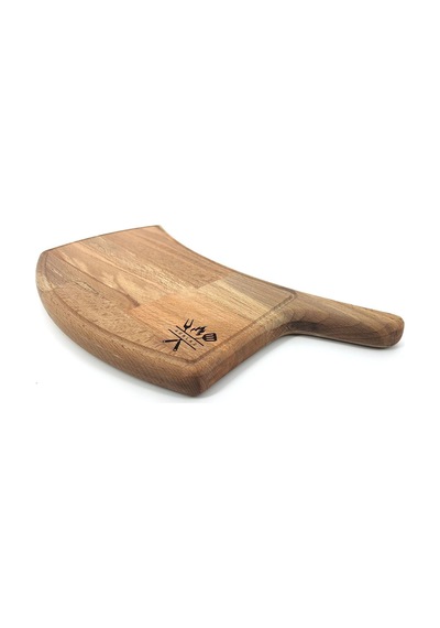 Kesme Tahtası Servis Tahtası Kayın Sunum Tahtası Handmade Serisi Ahşap