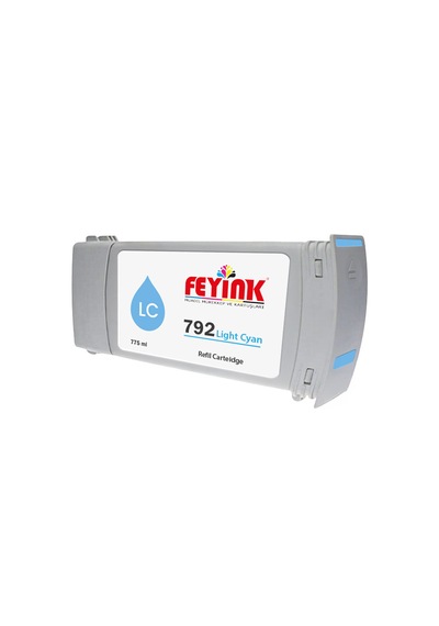 Feyink Hp Latex 792 Light Cyan Lc Mürekkep Dolumlu Kartuş