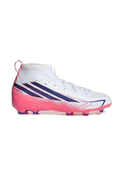 Adidas F50 Hyperfast League Mid Fg J Çocuk Beyaz Futbol Krampon Kk1316