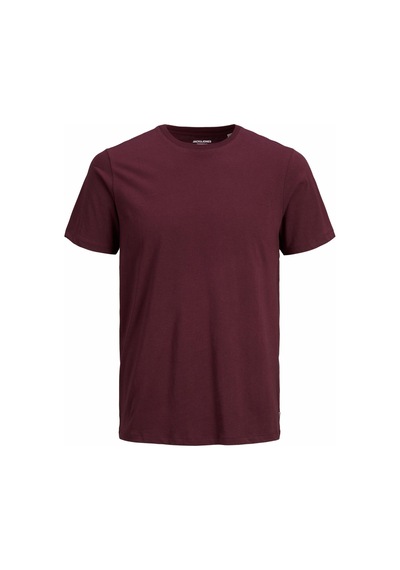 Jack & Jones Jjeorganıc Düz Tişört 12156101 Koyu Bordo