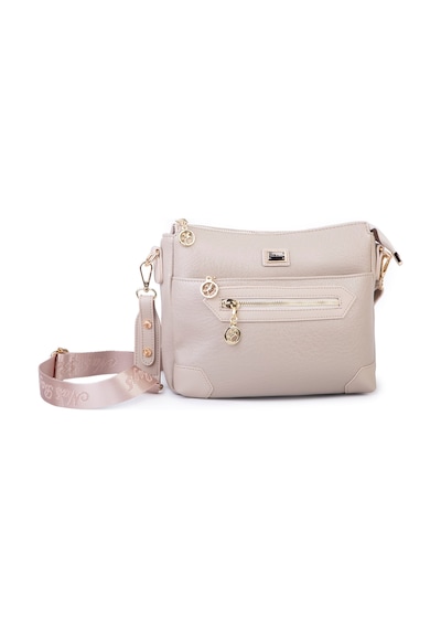 Nas Bag Kadın Spor Şık Günlük Postacı Çapraz Çanta En 25 Cm Boy 22 Cm Kum Victoria