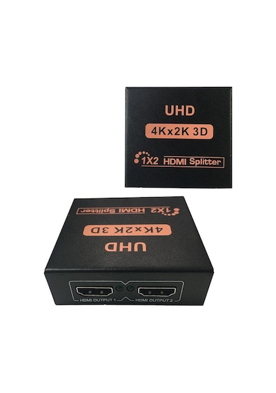 Hdmı Splitter 1 Giriş 2 Çıkış 2K 4K Uhd 3D Hdmı Splitter