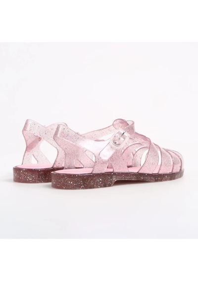 Igor Biarritz Glitter Kadın Pembe Simli Sandalet S10262-385 Açık Pembe