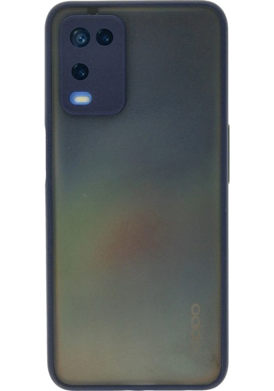 Cosmotex Newface Oppo A54 4g Kılıf Montreal Silikon Kapak - Lacivert