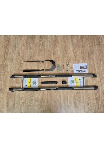 Guardbuck Outlander 2013-2021uyumlu Krom Yan Basamak Alkar V2 Modeli
