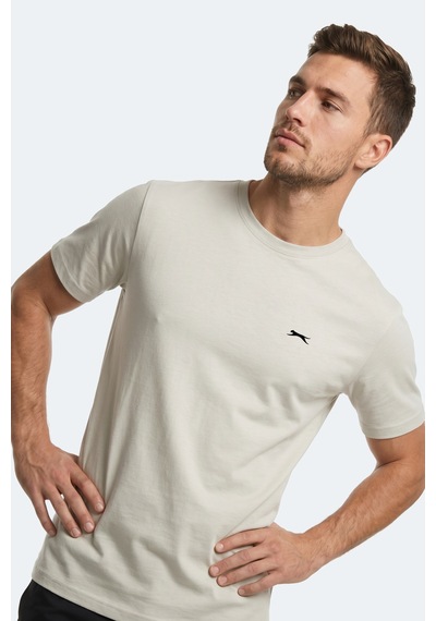 Slazenger Rosalva In Erkek Açık Gri Tişört