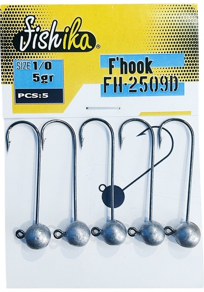 Fishika 2509 1/0 5gr Jig Head Fsh2509-d05n10