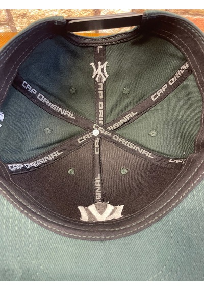 Hamze Ny Newyork Nakışlı Hiphop Snapback Rapper Drip Şapka Cap Zümrüt Yeşili