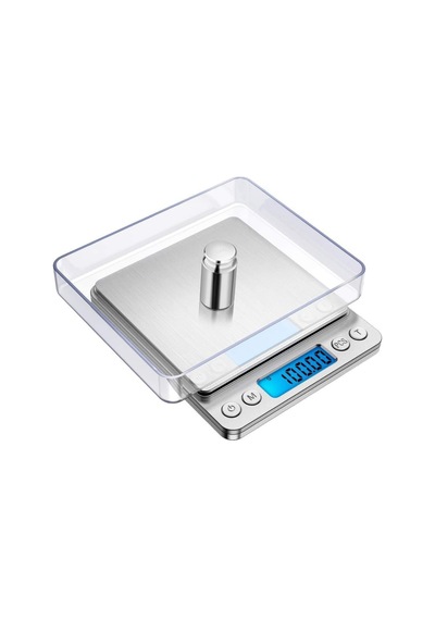 Dijital Mutfak Hassas Tartı, 3 Kg Kapasite, 0.1 Gr Hassasiyet, Lcd Ekran, Mutfak Ve Kuyumcu Terazisi Çok Renkli