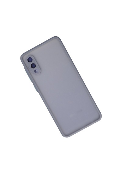 Samsung Galaxy Uyumlu - A02 Kılıf Montreal Silikon Kapak - Gri