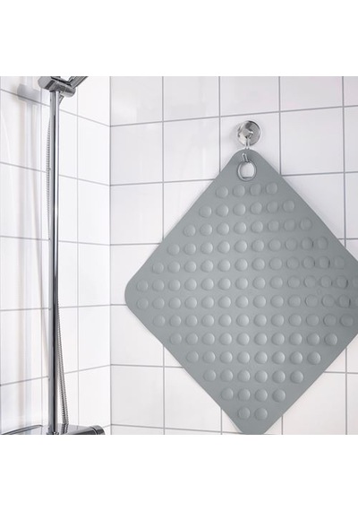 Ikea Tångeflo Banyo Kaydırmazı, Gri, 50x50 Cm