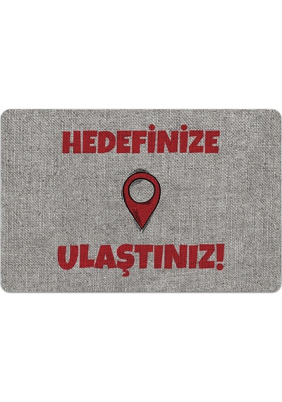 Evaşk Kapı Önü Paspası Vinil Kaymaz Tabanlı 45 X 70 Evaşkdm11108