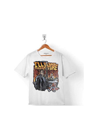 Back To The Future Geleceğe Dönüş Logo 2 Çocuk Tişört 001