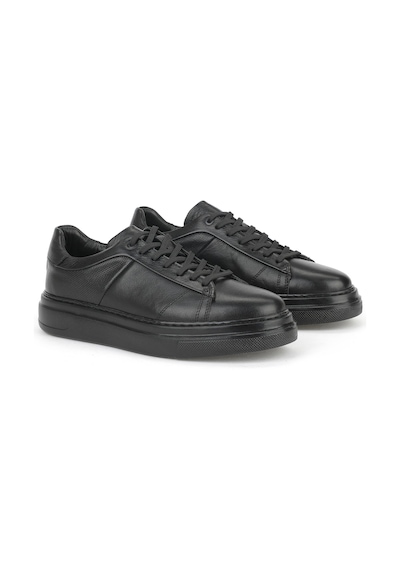 Ziya, Erkek Hakiki Deri Sneaker 1531026zh12 Siyah 1531026zh12 000 Siyah
