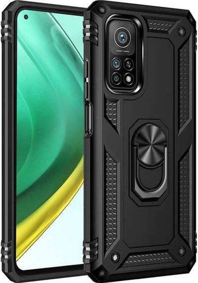 Xiaomi Mi 10t Pro 5g Kılıf Zore Vega Kapak Siyah