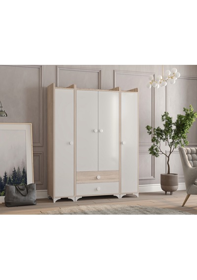 Patiko Swing Bdlp 050 4 Kapaklı Dolap Sonomo