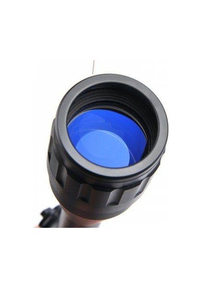 4-12x40aoeg Tüfek Dürbünü Mil Dot Kırmızı ve Yeşil Işıklı Lens
