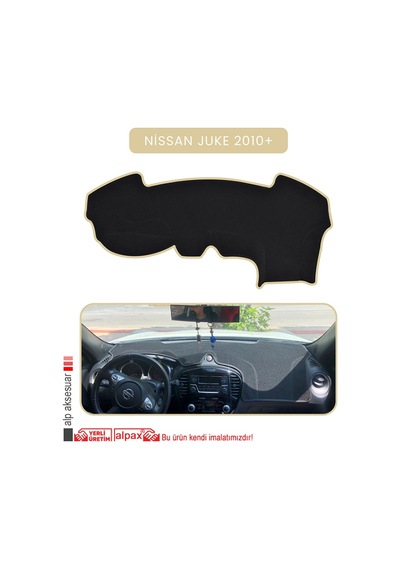 Nissan Juke 2010+torpido Koruma Halısı Bej Kenar