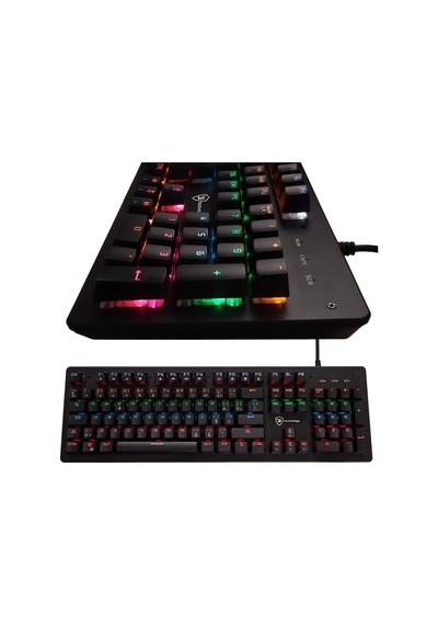 G.alya Gaming Oyuncu Klavye Ve Mouse Set - Rgb Aydınlatma, Blue Switch, Dpı Ayarı, Hafif Ve Serin Ta Optik