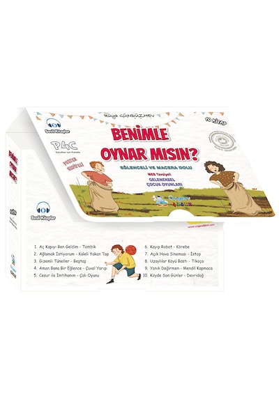 Benimle Oynar Mısın Hikaye Seti 10 Kitap Üçgen Çocuk