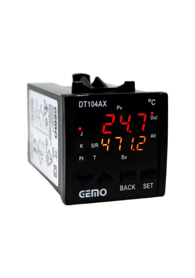 Gemo Dt104ax-230vac-s ,48x48mm 110v..220vac Pt100/tc Ssr Isı Kontrol