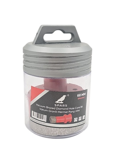 Fixonic Spars Spa54143 68mm M14 Elmas Mermer Granit Delme Panç