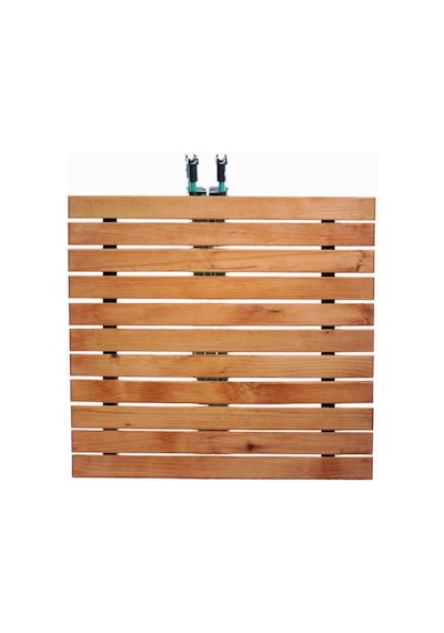 Büyük Ahşap Aralıklı Masa 70x70x70 Cm