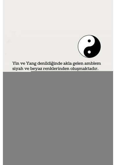 Yin Yang Sembolü Doğal Sedef Kolye 654-4 Çok Renkli