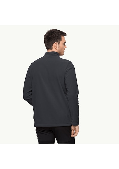 Jack Wolfskin TAUNUS HZ Erkek Polar phantom Siyah