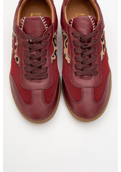 Luvishoes Luvi Shoes Perry Bordo Hakiki Deri Kadın Spor Ayakkabı Bordo