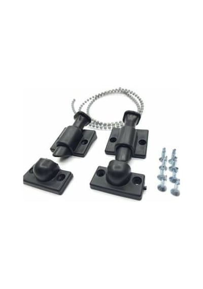 Cam Balkon Emniyet Plastik Kilit - Boncuklu Ip Zincir Ta N11.4132