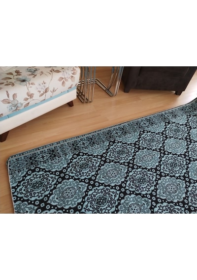 Başaran Osmanlı 6 Metrekare Serme Halı Örtüsü Su Yeşili