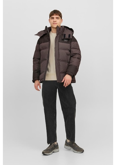 Jack & Jones Jack&Jones Jortwıce Techıncal Puffer Kahve 001